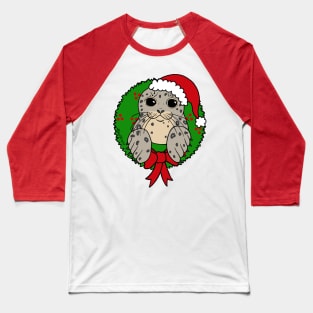 Christmas Seal Baseball T-Shirt